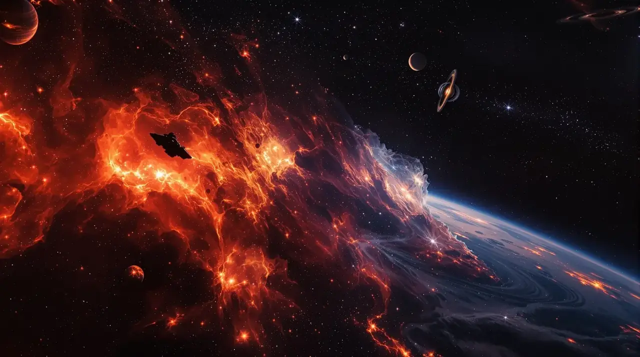 星际拓荒 主视觉海报